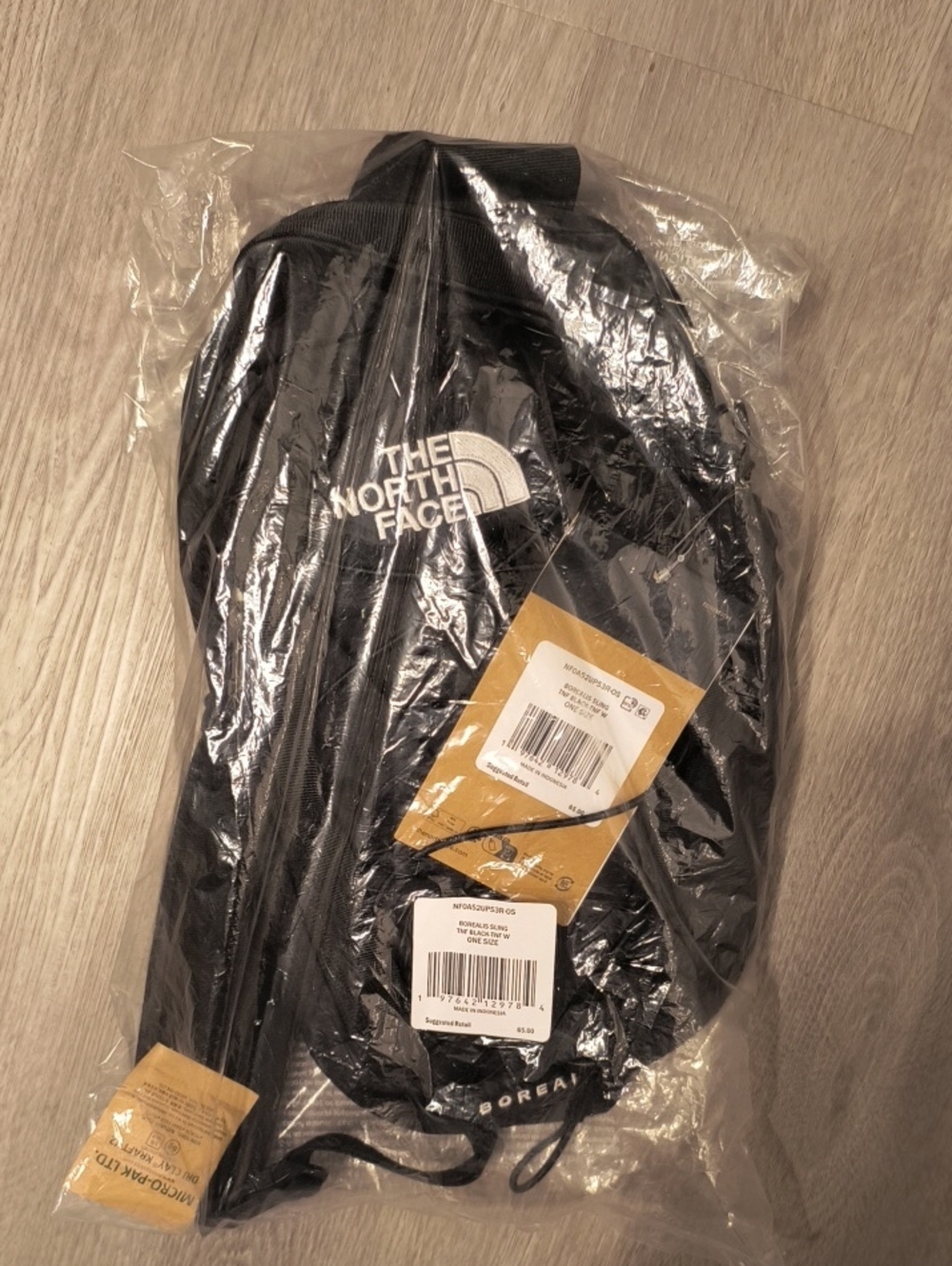 The North Face Black Sling Backpack